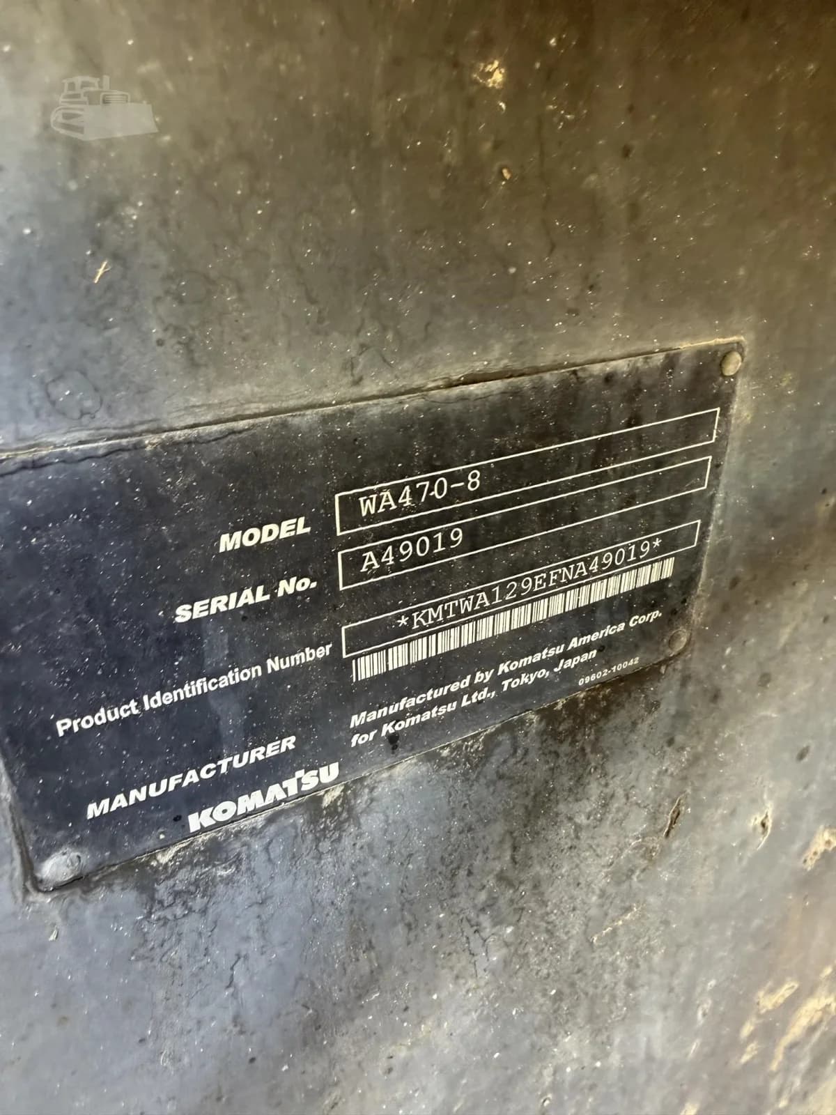 Komatsu WA470-8 - 8